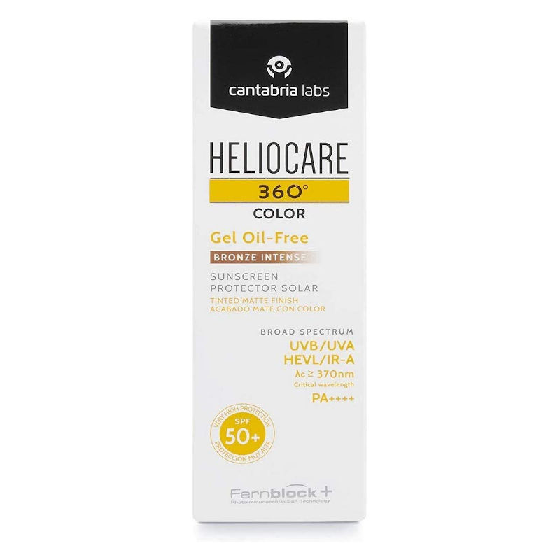 HELIOCARE 360º COLOR GEL OIL FREE BRONZE INTENSE SPF50 50 ML