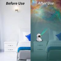Proyector De Estrellas Luz De Noche Galaxia Astronauta Espacio Proyector Nebulosa Cielo LED Para Decoración De Habitación Regalo Infantil - details 5