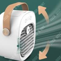 TD®USB Air Cooler Spray Refrigeración Aire acondicionado portátil Ventilador de esritorio portátil con carga - details 0