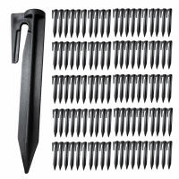 100pcs Clavos De Suelo Para Instalación De Alambre De Límite Pinchos De Jardín Accesorios Para Motosierra Y Robótica De Jardín - details 5