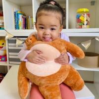 Oso De Peluche Grande Y Adorable Pip Para Niñas Y Niños Juguete De Peluche De Cabeza Pequeña Para Decoración Y Juego - details 2