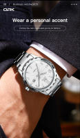 Reloj De Hombre OPK 6031 Resistente Al Agua Digital Con Espejo Luz Estelar Acero Inoxidable Movimiento De Cuarzo Automático - details 10