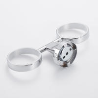 Organizador De Baño Moderno Soporte De Dientes En Pared Copo De Nieve De Vidrio Armario De Dientes Herramientas De Lavabo - details 7