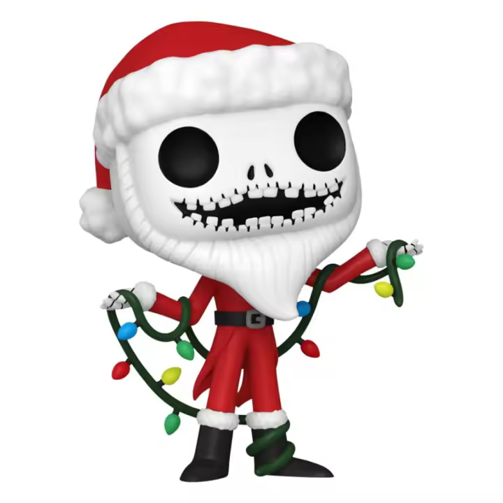 Pesadilla antes de Navidad 30th Figura POP! Disney Vinyl Santa Jack 9 cm - 1