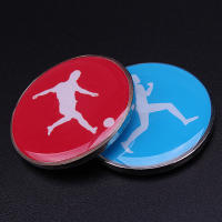 Moneda De Toss Side Referee Doble Cara Con Patrón De Fútbol Para Deportes Fútbol Voleibol Souvenir Regalo Para Niños Y Adultos - details 3