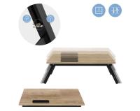 MIRAMAX-Mesa Para Ordenador Portátil Para Cama de Madera Ml-design 61x35.5x20h cm - details 2