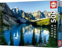 Educa - Puzzle  Lago en Alberta de 500 Piezas . Incluye Pegamento Fix Puzzle. Medidas: 48 x 34 cm. + 11 años Educa 20281 - details 2