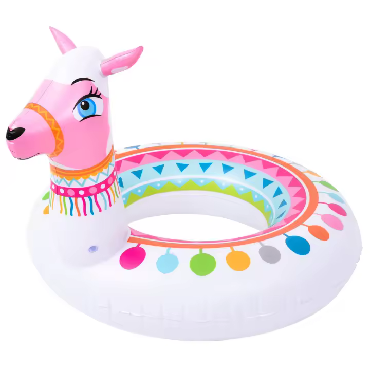 Alpaca Gigante Hinchable para Playa y Piscina (37527) + REGALO PELOTA PLAYA - 1