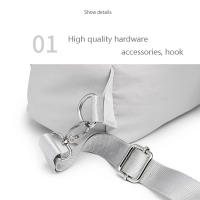 Mochila De Mujer Impermeable Estilo Coreano Con USB Para Portátil De 13-15.6 Pulgadas Mochila De Cuero Oxford De Moda Para Estudiantes - details 9