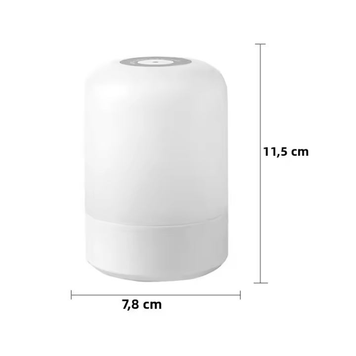 Lámpara De Noche LED Toque Recargable Para Mesa De Noche Iluminación Dimmable Para Dormitorio Lámpara De Lectura Decorativa Para El Borde Del Cama - 1