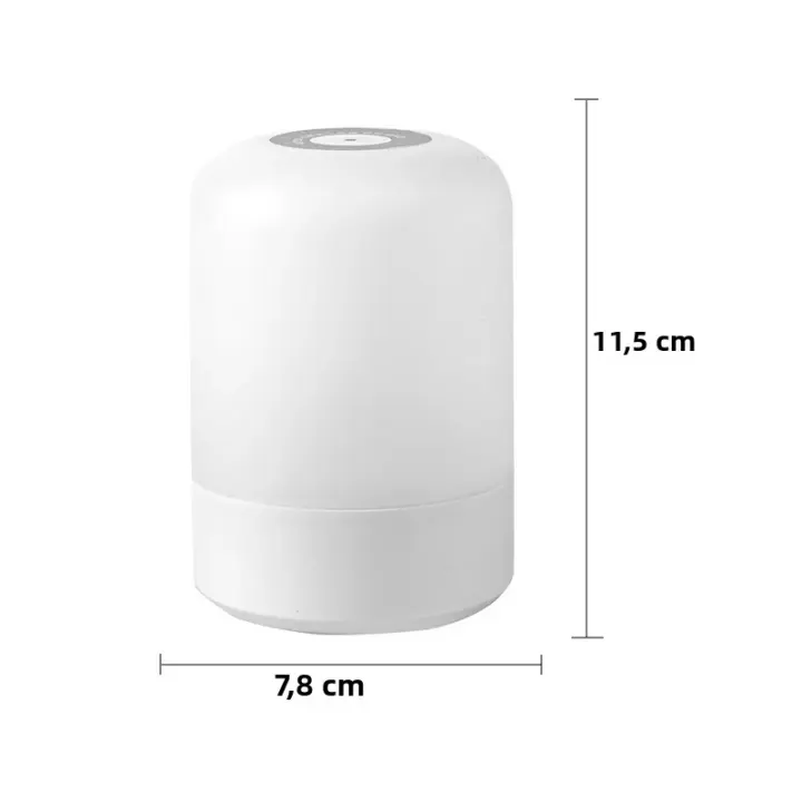 Lámpara De Noche LED Toque Recargable Para Mesa De Noche Iluminación Dimmable Para Dormitorio Lámpara De Lectura Decorativa Para El Borde Del Cama - 1