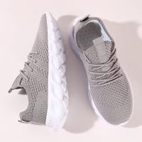 Zapatos Deportivos Casuales Para Mujer Zapatillas Ligeros Blancas Y Negras Transpirables De Malla Adecuados Para Correr Y Tenis Outdoor - details 32