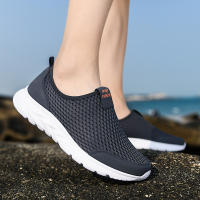 Zapatillas De Tenis Para Hombre YRZL Talla Grande Transpirables De Malla Antideslizantes Ligeros Para Caminar Y Deporte - details 12