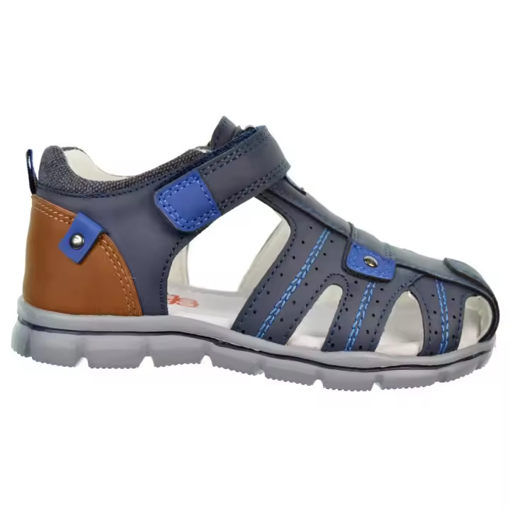 Crecendo 2541 Sandalia Confort Plantilla Piel Velcro Niño - 1