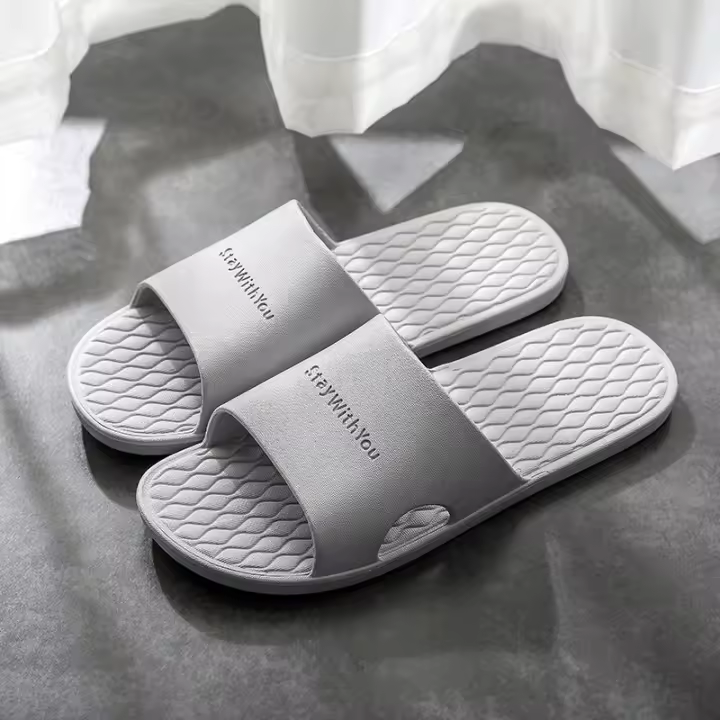 Chinelos De Hombre Antideslizantes Ultraligeros De EVA Casual Interior Con Suela Suave Pareja De Chinelos Para Baño - 1