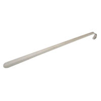 Conejo De Calcetines Extra Largo 52cm Acero Inoxidable Herramienta De Ayuda Para Calzar Zapatos Plata Metálica Deslizante Remover Lifter - details 7