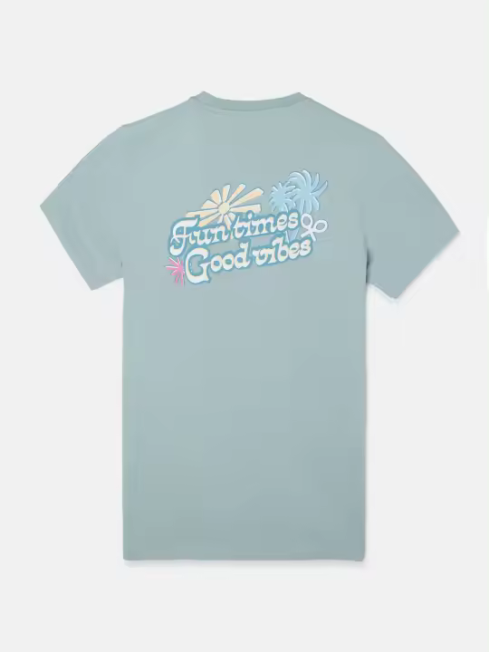 Silbon - Camiseta fun times verde - 1