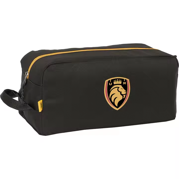 SAFTA  ZAPATILLERO KINGS LEAGUE "ULTIMATE MÓSTOLES" - Zapatillero Kings League - Diseño Compacto y Funcional - Ideal para Viajes y Gimnasio - Compartimento Transpirable - Material Resistente y Duradero - 1