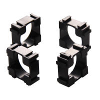 Soporte De Batería Cilíndrica De Plástico Anti Vibración Para Baterías 18650 Soporte De Resina Duro Para Baterías Cylindrical 500-100pcs - details 1