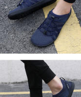 Zapatillas Minimalistas De Punta Abierta Para Hombres Y Mujeres | Cero Bajada | Ancho Amplio | Moda Sneaker Transpirable Y Cómoda Para Caminar Al Aire Libre - details 20