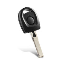 Carcasa De Llave Transponder KEYYOU Para VW Volkswagen Passat HU66 Con Luz Y Batería Pieza De Repuesto ABS - details 4