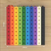 Juego De Bloques De Construcción Cuadrados De 2x2x2CM 100 Piezas Para Niños Juguetes Educativos DIY Modelos De Bloques Cubos Para Desarrollar La Creatividad Y Las Habilidades Mano-Ojo - details 6
