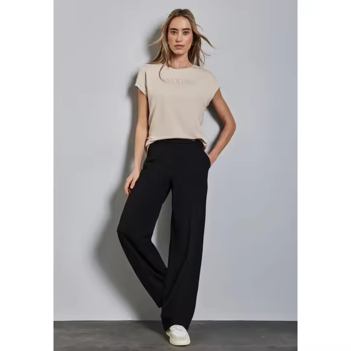 Street One Mod. PS322809 - Camiseta manga corta con detalles de brillo para mujer - 1