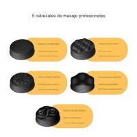 Masajeador corporal eléctrico, máquina de empuje de grasa, instrumento corporal de belleza, Abdomen, cuello, hombro, vibración, quema de grasa, martillo - details 0
