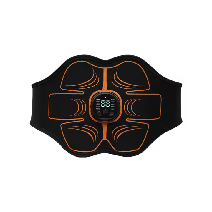 Masajeador de Músculo ABS Estimulador Eléctrico Cinturón de Ejercicio Abdominal Reducción de Grasa y Celulitis - 1