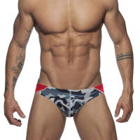 Bathing Suit 2022 Para Hombres Padded Push-up Bikini Camuflaje Deportivo Para Playa Y Surf Swimwear Briefs De Verano - details 1