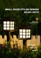 Luces Solares Para Jardín Impermeables Iluminación De Paisaje Para Vía Larga Y Jardín Decoración De Jardín Con Lámpara Y Farol Solar Potenciado - details 2