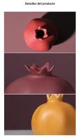 Adornos De Pomegranato Colores Morandis De Cerámica Para Decoración De Habitaciones Estilo Minimalista Creativo Y Divertido - details 5