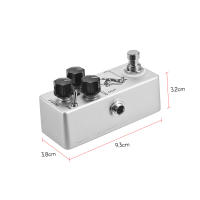 Pedal De Efectos Para Guitarra MOSKYAudio Overdrive Boost Distorsión Retard True Bypass Caja De Metal Completa Accesorios Para Guitarra - details 5