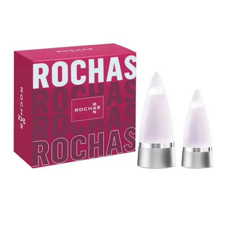 ROCHAS man eau eau de toilette 100ml cofre 2 piezas - 1