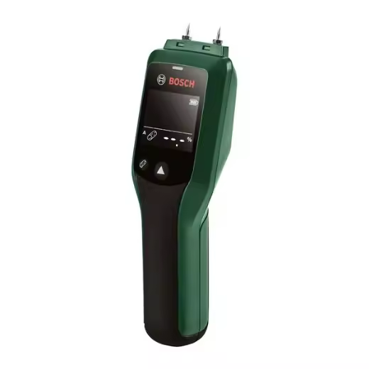 Bosch Medidor de Humedad UniversalHumid (resultados precisos gracias a la selección del grupo de madera y LED de indicación para una interpretación sencilla de los resultados, en caja de cartón) - 1