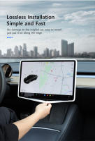 Protector De Marco De Pantalla De Silicona Para Tesla Model Y 3 2021-2024 Accesorios De Interior Del Coche Para Console Central - details 7
