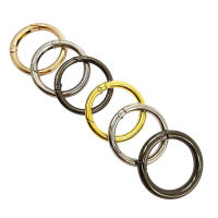 Anillo De Puerta Primavera Con Cierre De Resorte Para Llavero Y Bolsos Accesorio De Correa De Cuero Partes Para Colgante Y Hebilla Unisex Material Poliéster - details 5