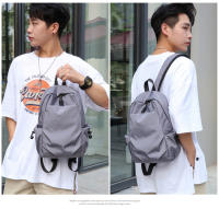 Mochila Mini Para Hombre Negra De Moda Pequeña Bolso De Hombro Escolar Impermeable De Lona Diseñador Deportes Y Viajes 2023 - details 2
