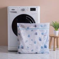 Juego De 6 Bolsas De Lencería Con Estampados Lindos Malla Fina Para Proteger Ropa Moderno Estilo Poliéster Origien China Continental - details 5