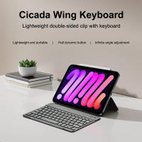 Teclado Inalámbrico Bluetooth Para Tableta 78 Teclas Recargable Diseño Compacto Y Portátil Compatible Con iOS Y Android - details 1
