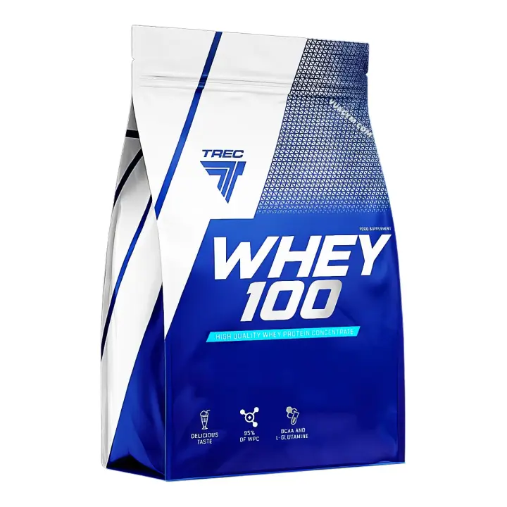 Proteína Whey 100 | 700g | Proteína Concentrada de Suero | Aumento de Masa Muscular | Recuperación Rápida | Alto Valor Biológico | TREC NUTRITION - 1