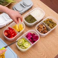 Caja De Almuerzo Portátil Para Niños Contenedor De Alimentos Y Frutas En Plástico Saludable Capacidad Para Camping Y Picnics - details 2