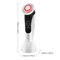 Dispositivo De Belleza Facial 7 En 1 Rejuvenecimiento De Piel Masajeador Facial Y Cuello Firmado Apparatus De Cuidado Facial Con Masaje Vibration - details 18