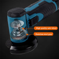 12V Brushless Angle Grinder Lithium Battery 500W 19500Rpm Cordless Mini Polishing Machine Diamond Cutting Grinder - details 11