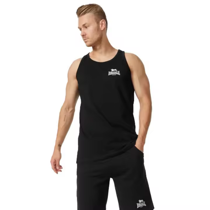 Lonsdale Camiseta Sin Mangas Dolton Negro - 1