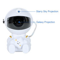 Proyector De Estrellas Galácticas LED Luz Nocturna Astronauta Para Decoración De Habitación Regalo Para Niños Lámpara Decorativa Para El Hogar - details 1