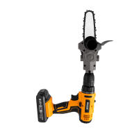 Motosierra Eléctrica Portátil Con Soporte Fácil Instalación Y Convertidor De Taladro Fácil Uso Y Resistente Para Corte Herramientas Eléctricas - details 7
