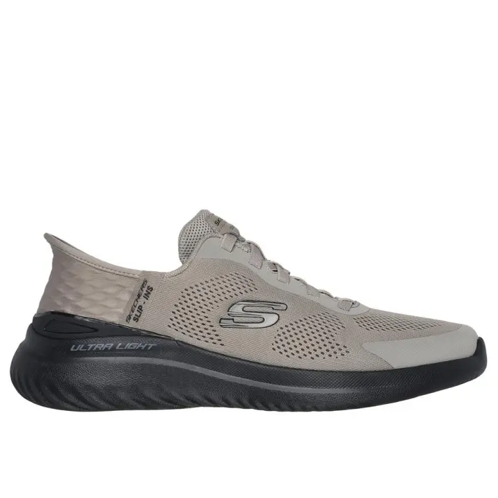 Zapatilla Hombre Skechers SLIP-INS BOUNDER 2.0 - EMERGED Malla Taupe - 1