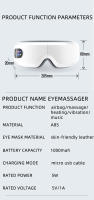 Masajeador De Ojos Inteligente 16D Con Airbag Y Vibration Cuidado De Los Ojos Con Bluetooth Gafas De Masaje Para Fatiga Y Arrugas - details 10
