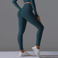 SSITO Legging Deportivo para Mujer, Pantalones Sólidos con Realce, ropa de Yoga, Mallas de Gimnasio, Mallas de entrenamiento para Mujer, Mallas sin costas para Mujer - details 24